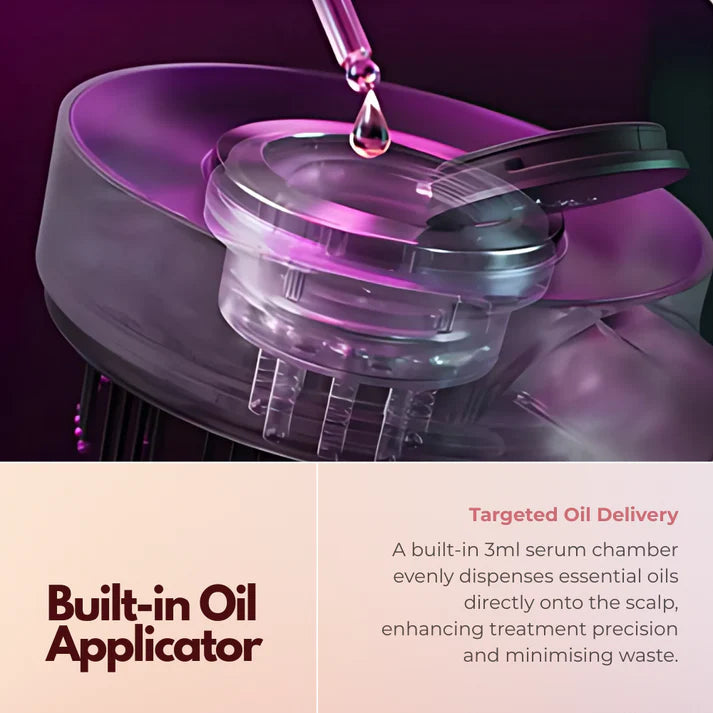 Revivra™ Red Light Therapy Root Repair Brush | For Long Hair