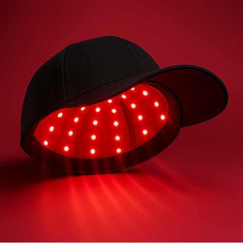 Revivra™ Red Light Therapy Hair Regrowth Cap | For No/Short Hair