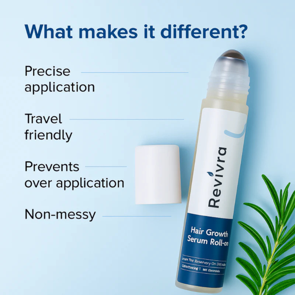 Revivra™ Advanced Hair Growth Roll-On Serum
